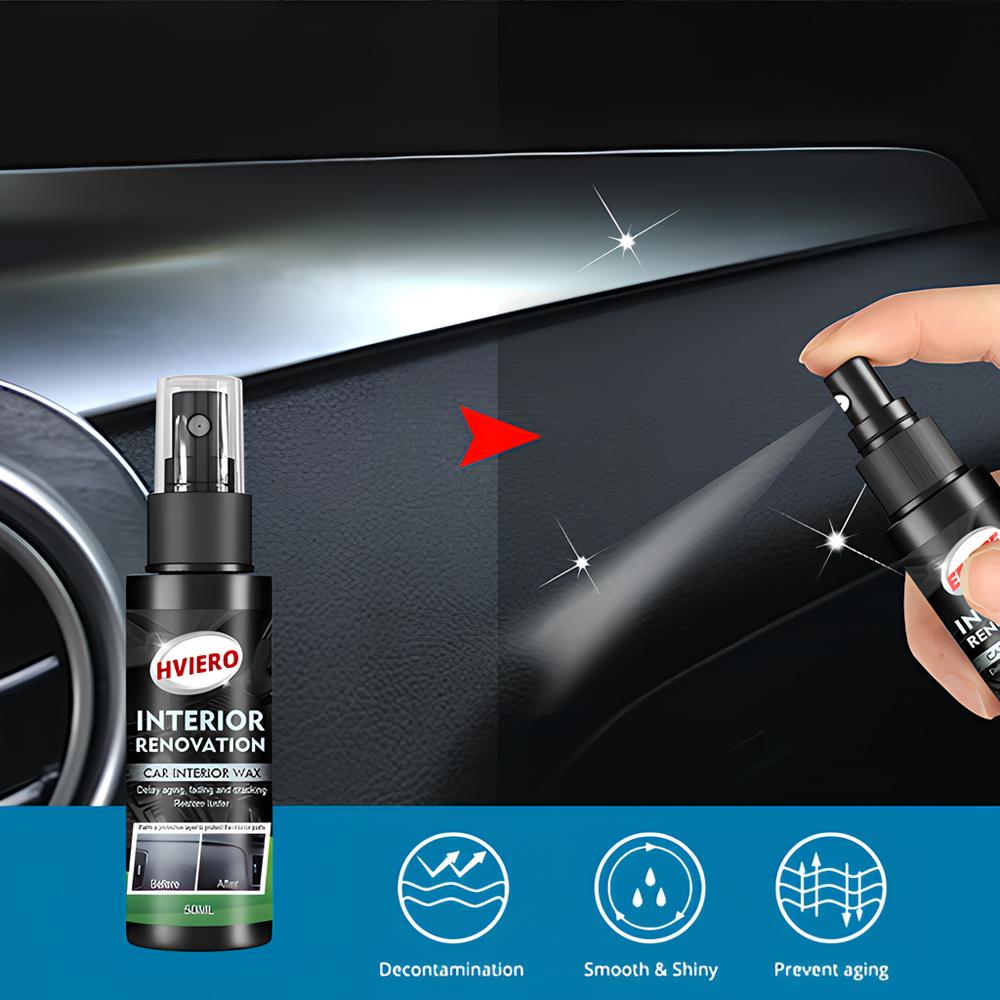 Eelhoe Plastic Restore Agent for Home Car Interior Part Paint Polish Retreading Auto Refurbishing Maintenance Wash Accessories