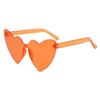 Y2K Heart Women Sunglasses Transparent Frame UV Protection Cute Shades for Toddlers Perfect for Outdoor Play&Daily Fashion KJ056
