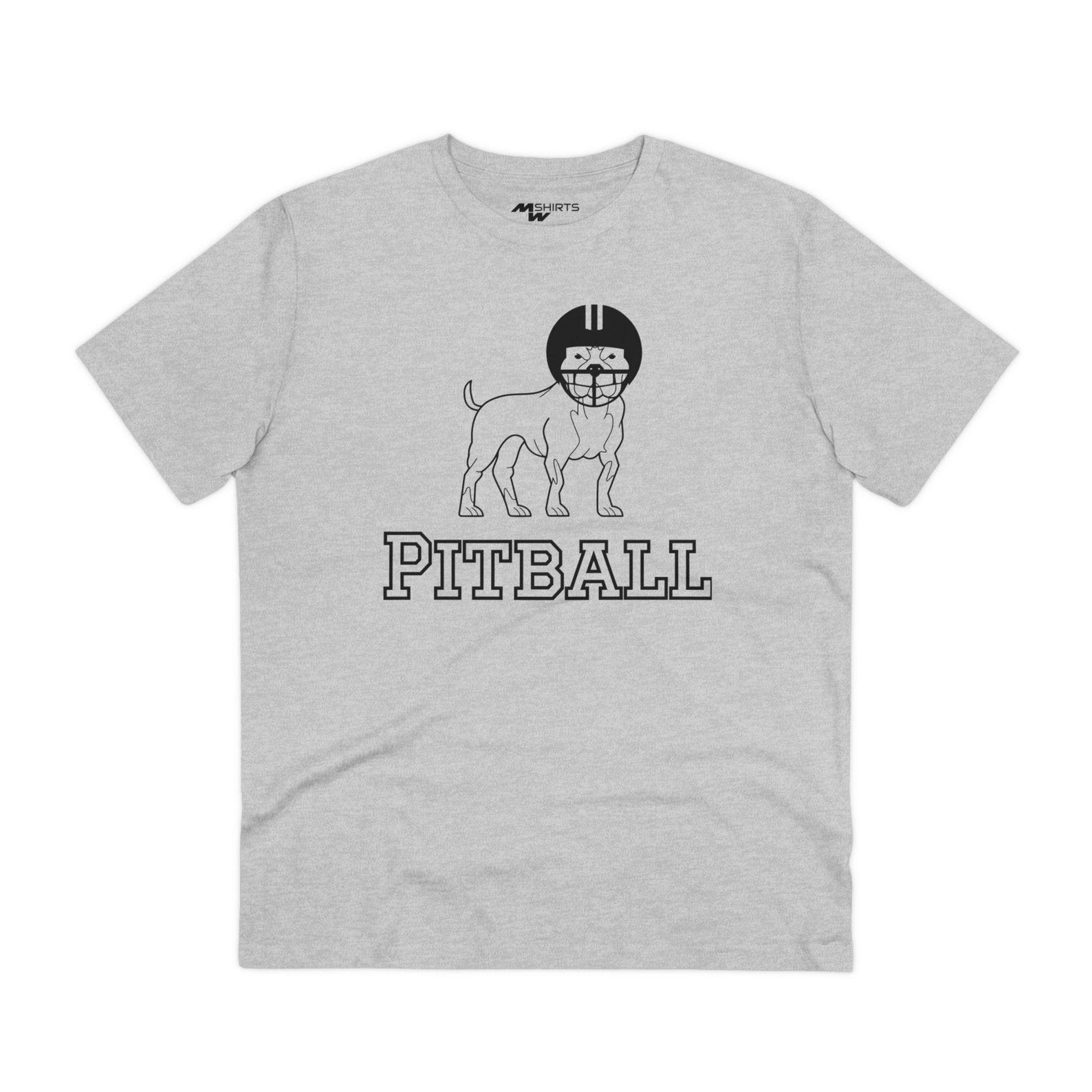 Organic Cotton Pitbull Football T-Shirt XL