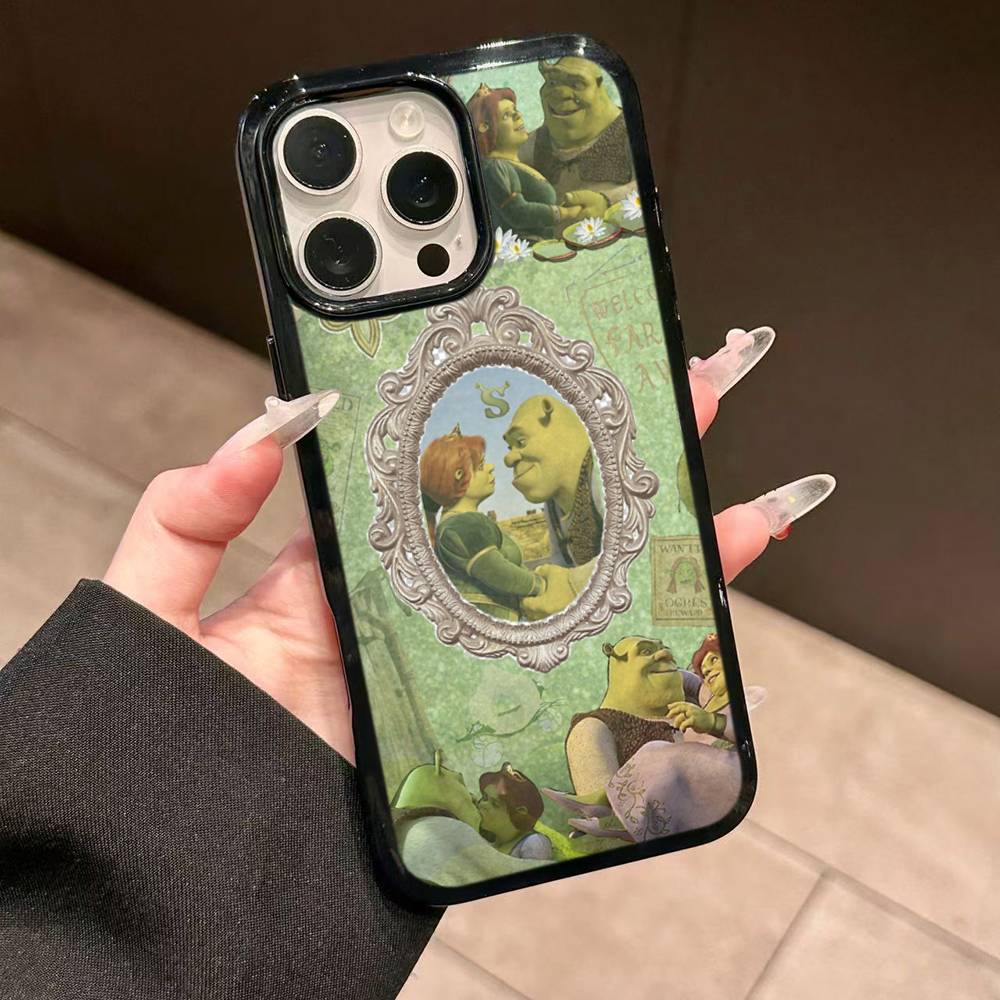 Classic Movie S-Shrek For IPhone 17 16 15 14 13 12 11 Mini Pro Max Plus PC+TPU Back Phone Cover