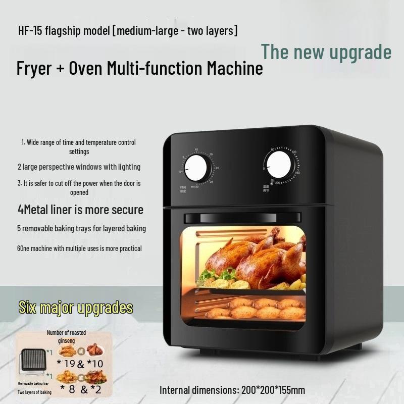 2025 Compact 3-in-1 Air Fryer & Microwave Oven