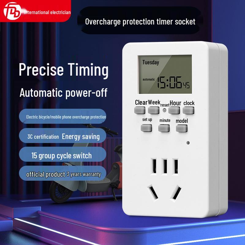 Smart Timer Switch for Automatic Power Off in Fish Tanks & Electric Vehicles