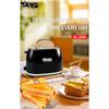 Household Bread Machine Toaster Bread Machine Breakfast Machine Black Automatic Export Toaster