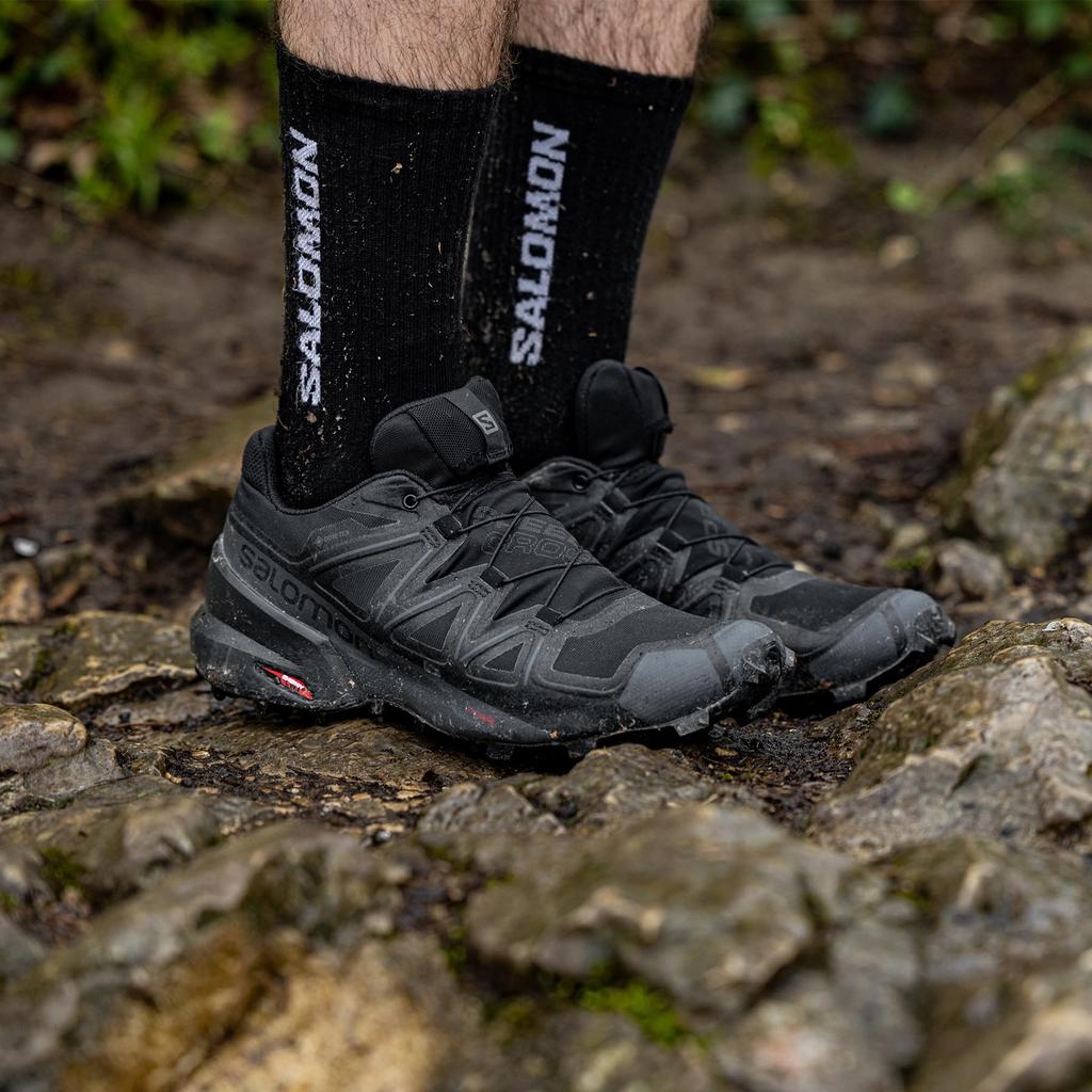 Trail Running Shoes SPEEDCROSS 5 Cross Cm [Salomon] (Speed 5) Men's Black/Black/Phantom 26.5