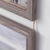 Neue 6-Zoll-Wandbilderrahmen Dekorative Holzmaserung Wandmontierter Fotorahmen Gemälderahmen Wanddekoration