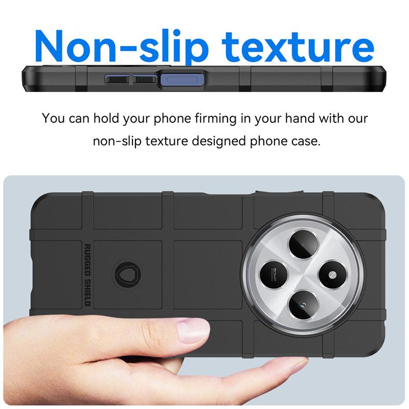 Shockproof Phone Case For Xiaomi Poco C75 Anti-knock Soft TPU Slim Full Back Case For Poco C75 Cover For Poco C75 Case 6.88 inch
