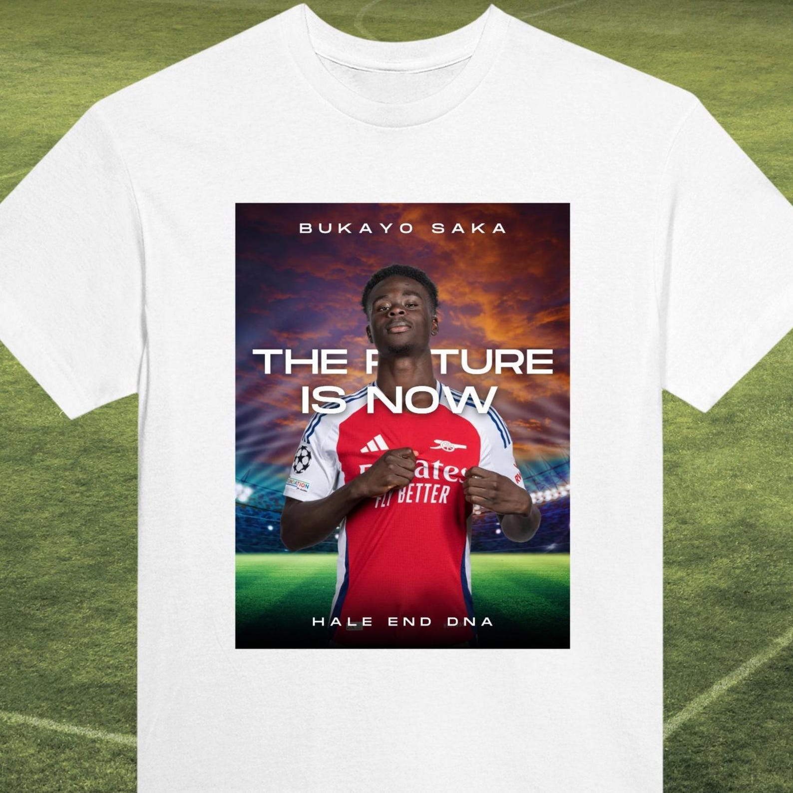 Bukayo Saka T-Shirt: Arsenal Football Fan Tee S