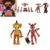Sześcioczęściowy zestaw sześciu świecących figurek akcji Five Nights At Freddy's z ruchomymi stawami dla dzieci