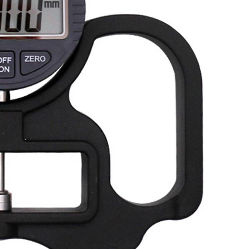 Dickenmessgerät Mikrometer 0?12,7 mm Digitalanzeige-Messwerkzeug für Papierfilm 0,001 mm