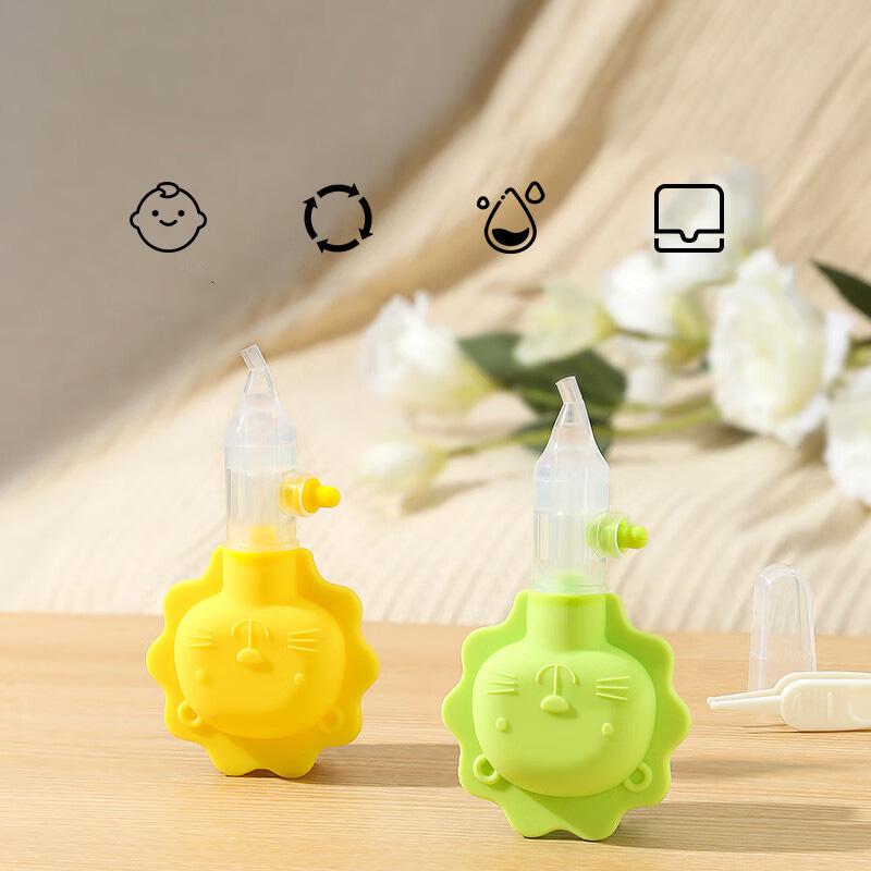 Dora Doobie Baby Nasal Aspirator Set Baby Booger Snot Cleaning Cartoon Nasal Aspirator Tweezer Set