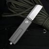 Titanium Alloy Folding Knife for Men Gift Pocket Knife Keychain Unboxing Broken Window Multitool Survival EDC Gadgets with Box