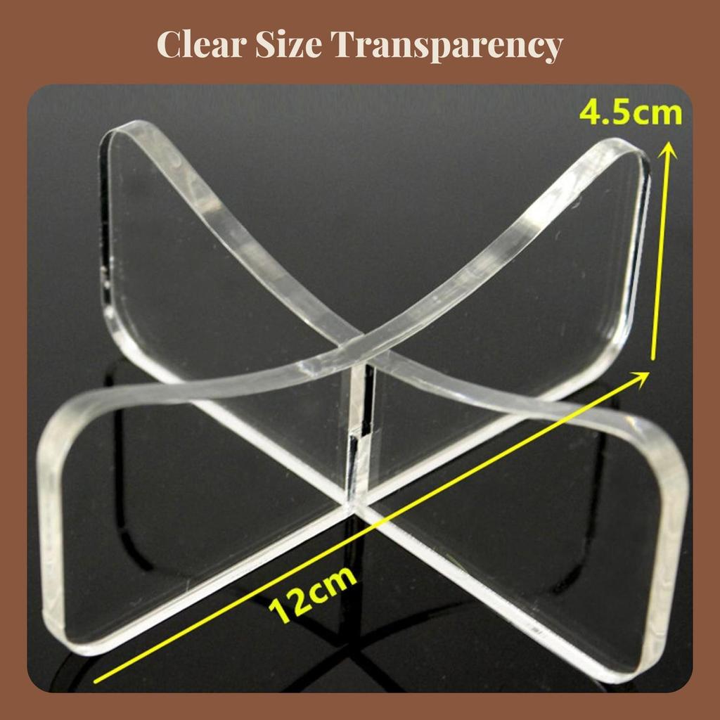 Football Display Stand Acrylic Basketball Soccer Holder Signed