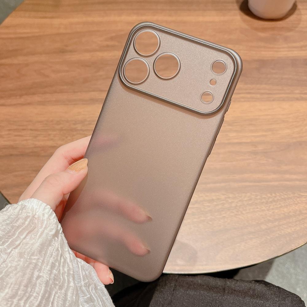 

Official Ultra Thin Matte Skin Feel Case For iPhone 17 Pro Max 16 15 13 14 Plus Frosted Ttranslucent Camera Protection Cover iPhone 13