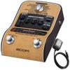 ZOOM AC-2 Akustikgitarren-Vorverstärker - Piezo/Magnetischer Tonabnehmer - 16 Presets - DI - XLR - Beige