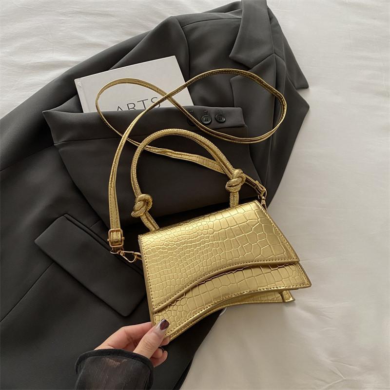 Stylish Korean Inspired Pu Small Shoulder Bag Trendy Fall Fashionable Crossbody Purse