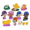 Bubble 12pcs Figure Guppies Toy Cake Topper Gil Molly Nonny Deema Oona Goby Toys