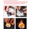 5-in-1 Multi-function Outdoor Seven-core Umbrella Rope Lanyard Camping Adventure Bracelet