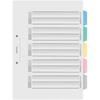 KOKUYO File Index Divider 5 Sets Shiki-P30 Cards, PP, A4, 5-Chapter, 2-Hole,