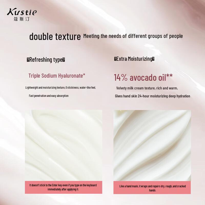 Kustie Hydra-Luminous Hand Essence Cream