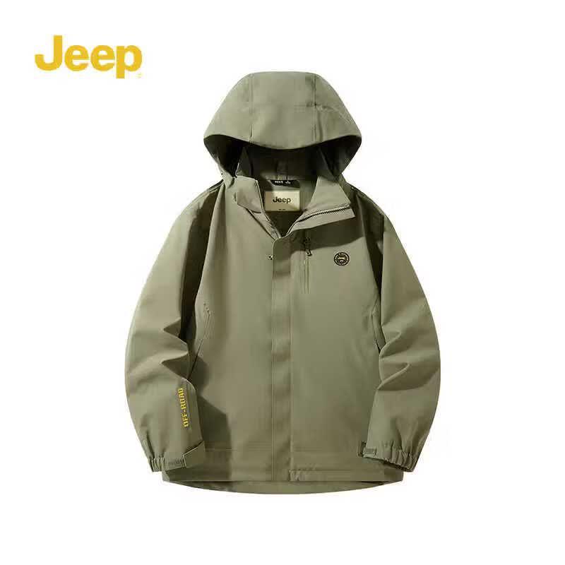 Jeep Men's Outdoor Hiking Windbreaker