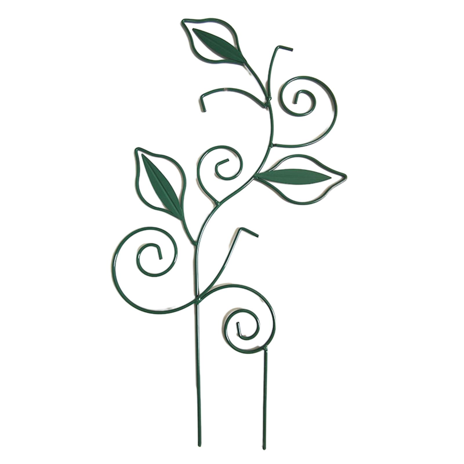 

Садовая решетка для небольших растений в горшках, решетка для вьющихся растений в помещении и на открытом воздухе для цветов и овощей, вьющихся растений зелёный