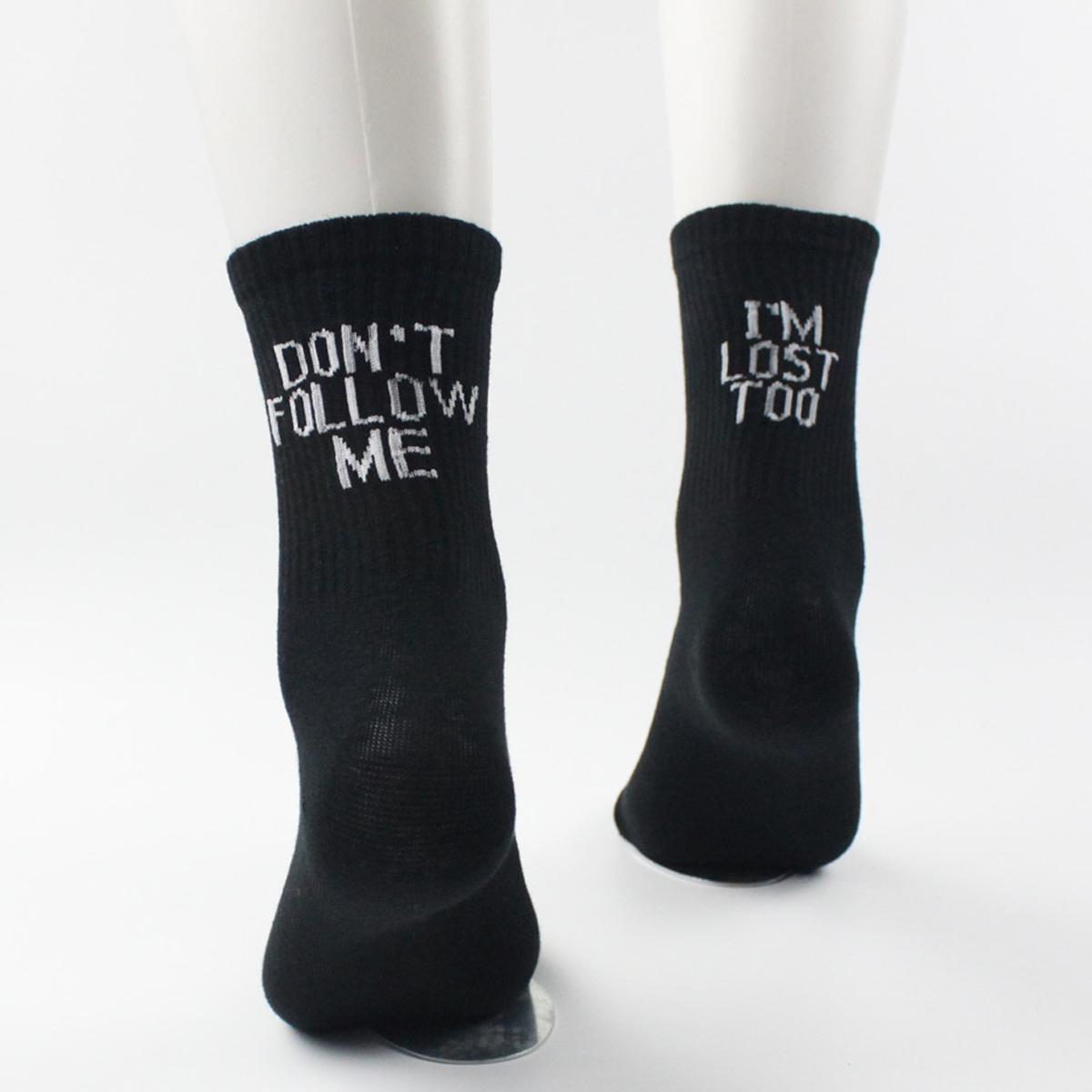 

Женские и мужские забавные носки Harajuku, носки с принтом юмора, креативные хип-хоп-стрит-скейтборд, унисекс, команда, счастливые носки One Size