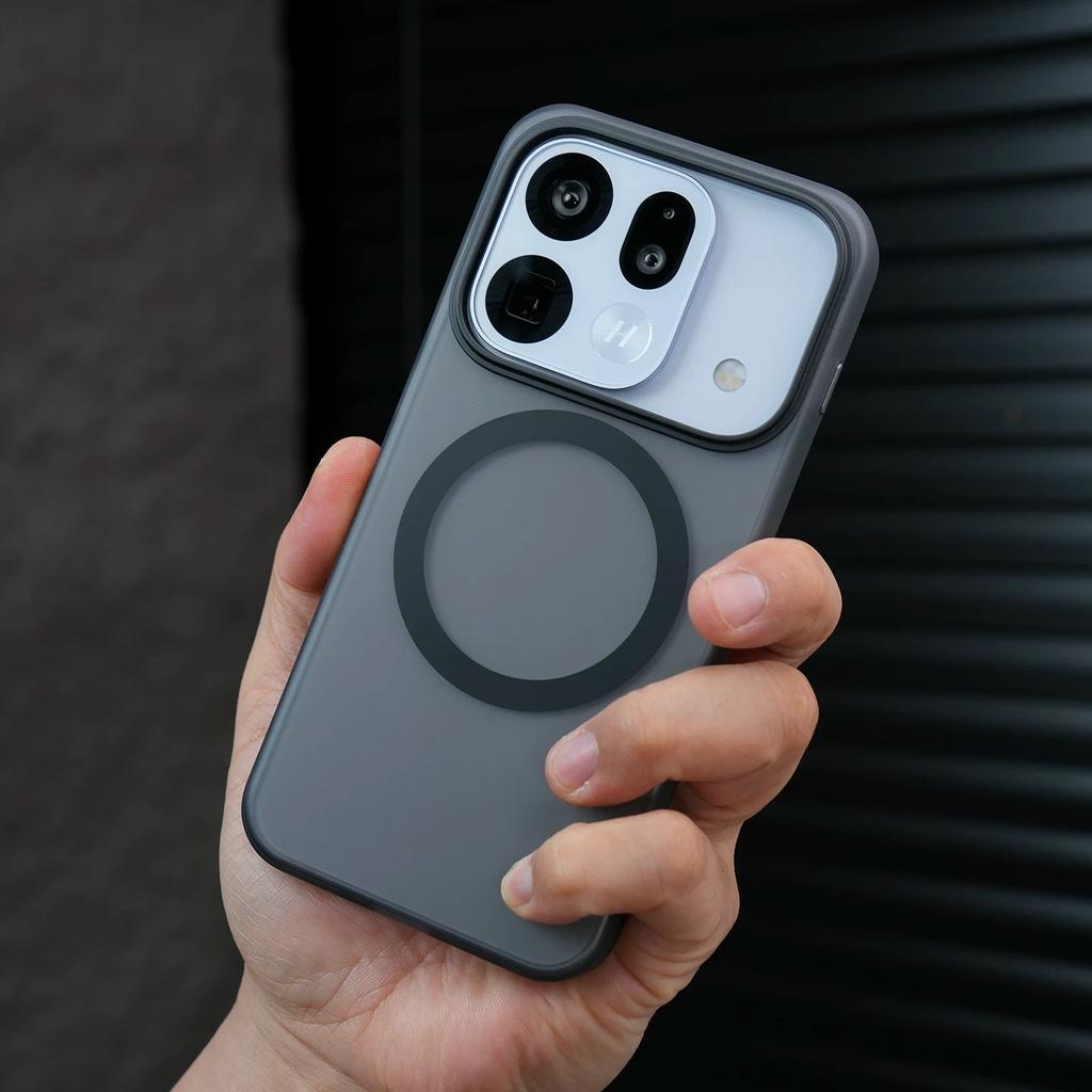 Custodia Per OPPO Find X9S Pro Semplice Per MagSafe Magnetica Opaca Trasparente Antiscivolo Copri Telefono Per OPPO Find X9s Pro Guscio Paraurti