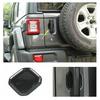 5pcs Carbon Fiber Look Door Handle Bowl Trim For Jeep Wrangler JL JT 2018-2023