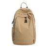 Schoolbag Hot Sale Washed Canvas Backpack Female Simple Large Capacity High School College Student School Bag Commuter Travel Backpack Male