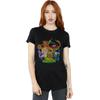 Disney Womens/Ladies The Muppets Group Circle Cotton Boyfriend T-Shirt