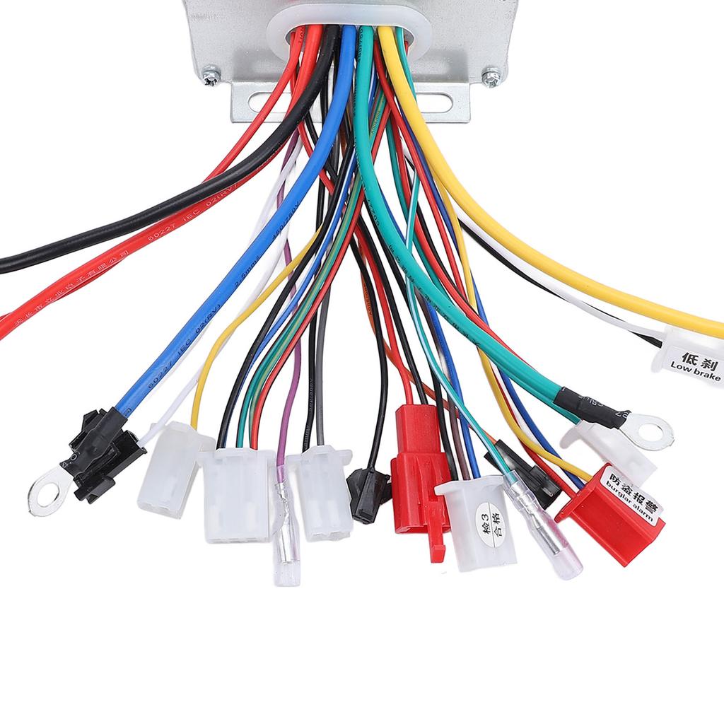 48V 60V 64V 600W Motorcontroller Aluminiumlegierung Gute Wärmeableitung Bürstenloser Motorcontroller für Elektrofahrrad Roller Dreirad