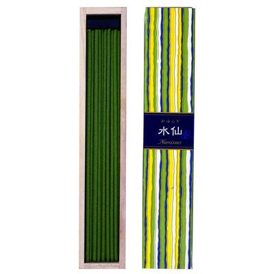 Kayuragi Daffodil Sticks 40 Pieces with Incense Stand