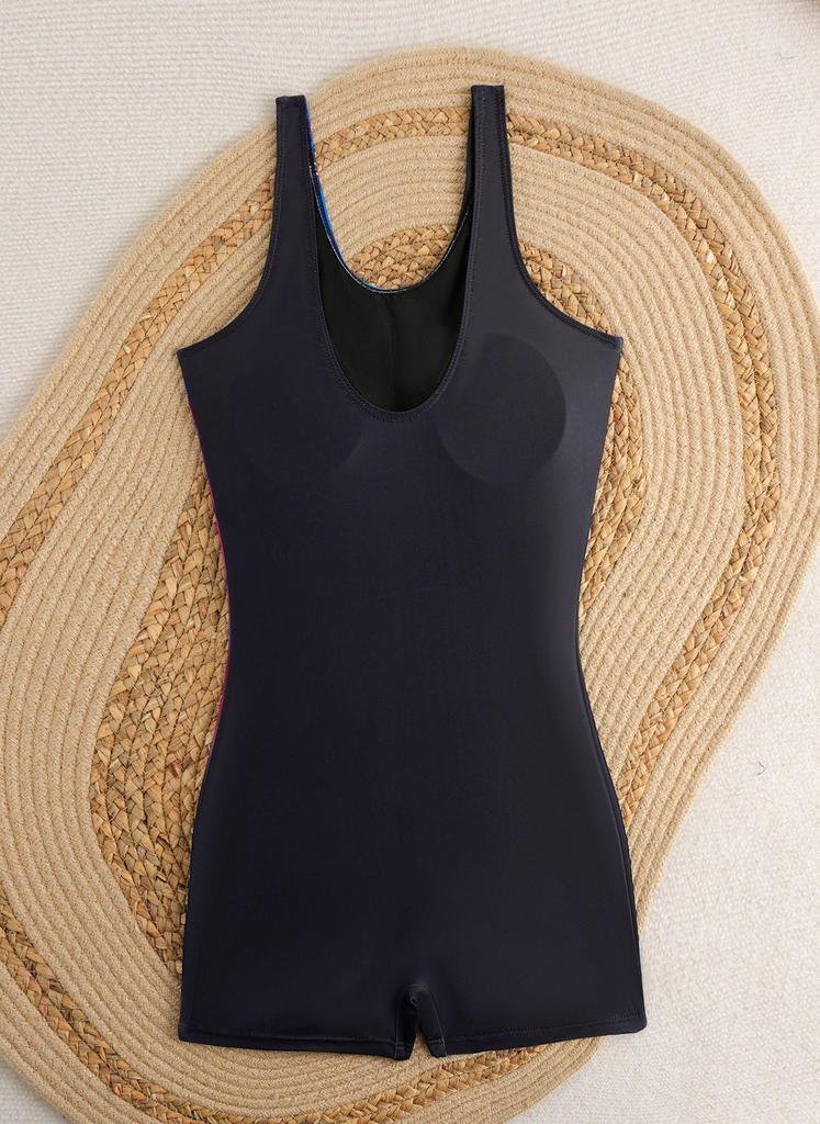 2026 Damen Einteiler Boyleg Sportlicher Strand Badeanzug - Europäischer & Amerikanischer Stil