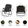 Outdoor Folding Table and Chair Folding Chair Foldable Camping Portable Chair Picnic Ultra-light Mitt Fishing Beach Chair