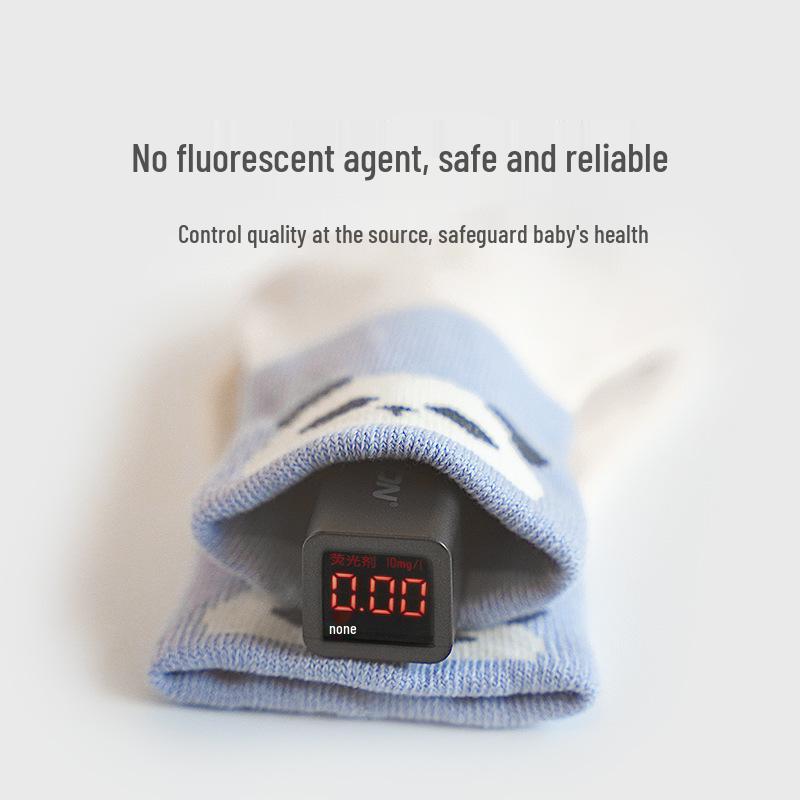 2025 Autumn Newborn Cartoon Mid-Calf Cotton Socks - Versatile Ribbed Infant Socks