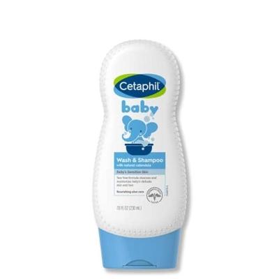 Baby Wash and Shampoo with Organic Calendula, 7.8 Ounce
