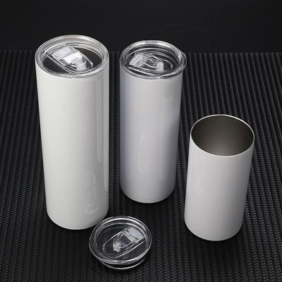 20OZ Sublimační šálek Termoska z nerezové oceli Izolované šálky na kávu za studena a za tepla Přenosná vlastní láhev na vodu 600 ml