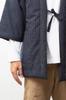 Watanosato Padded Hanten Made In Dobby Literary Pattern Men's Jacket, Japan, Weave, (Navy, Literary, XL)