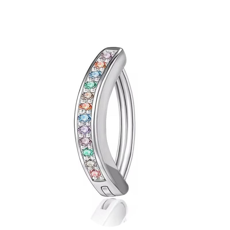 

Перевернутый пирсинг пупка: Нержавеющая сталь и медь с циркониевой инкрустацией - Модные украшения для пирсинга живота