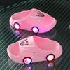 Leuchtende Kinderpantoffeln Autoform Jungen Mädchen Mode Niedliche Schuhe Badezimmer Kinder Kleinkind Pantoffeln