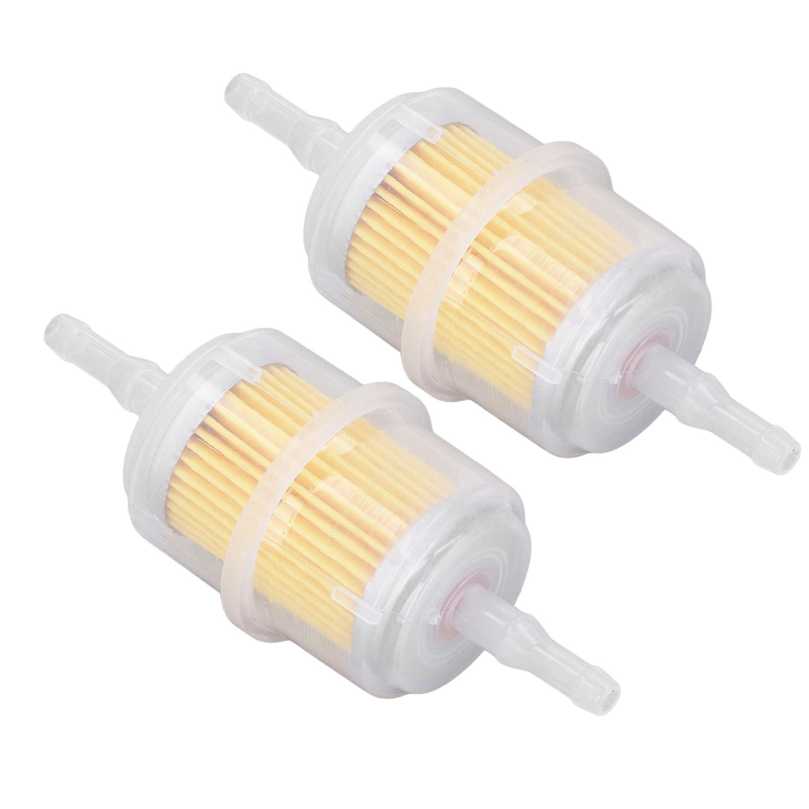 

2 Pcs Fuel Filter 120mm Length Strong Filtering Ability Generator Fuel Filter Replacement for 170F 173F 188F 192F