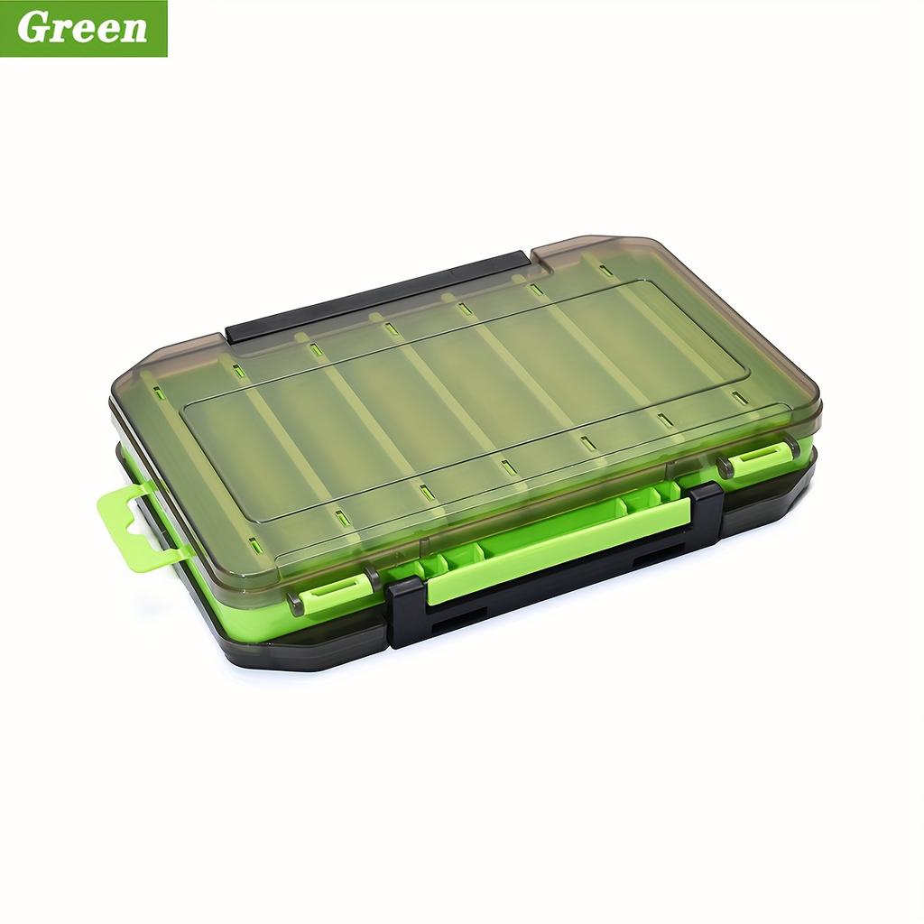 FTK1pc Double-sided Fishing Gear Box, 1 Bait Storage Box, Fishing Tool Accessories