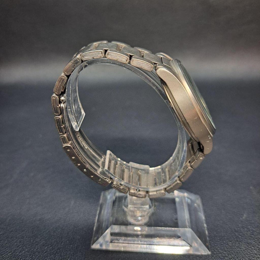 Used ALBA Seiko Military Watch Titanium Arabic Numerals