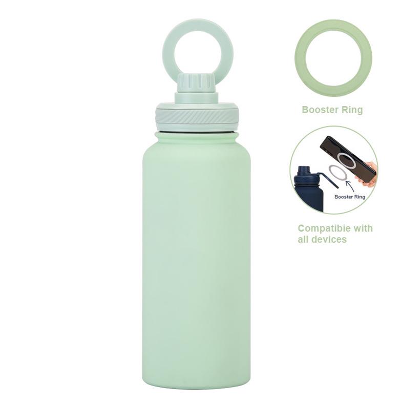 Magnetic Lid Sports Water Bottle