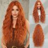 Fashion Women's Medium Gradient Long Curly Wig Big Wave Chemical Fiber Wig