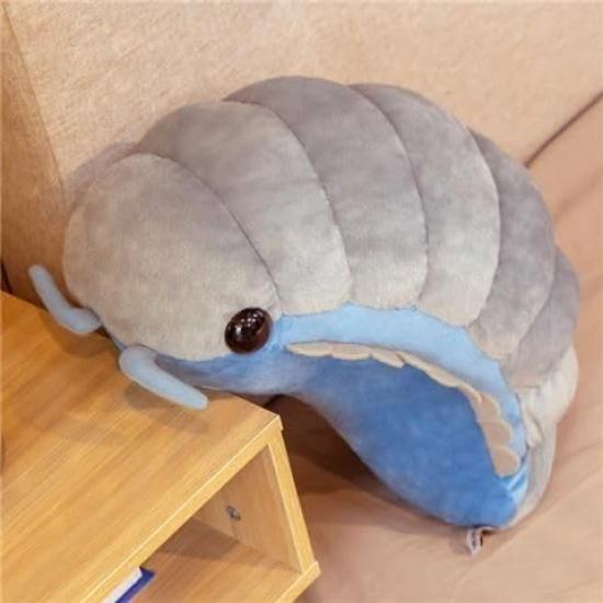Cute Stuffed Animal Pill Bug Caterpillarpill Bug Toy, Perfect As a Gift for Birthdays, Christmas, Anniversaries, or Any Special Occasion (gray)