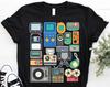 80s 90s Video Game Retro Classic Arcade T-Shirt, Vintage Gamer Gifts Shirts, Cool 1980 1990, Made Born In The 1980s 1990s, Birthday Present,