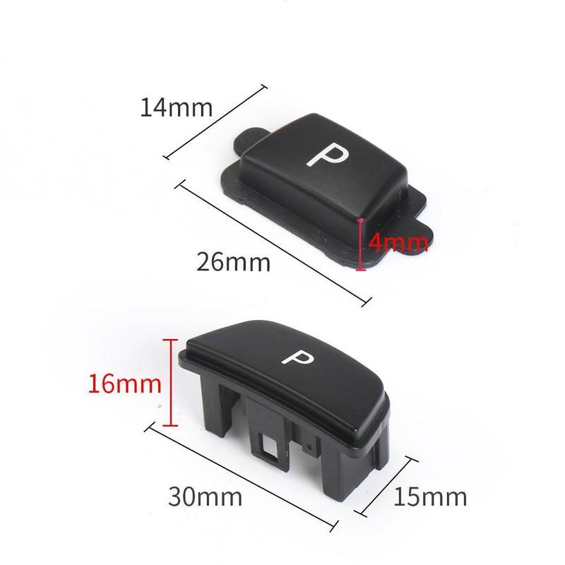 Car Gear Lever Auto Parking Switch Cap Letter P Button For BMW 3 5 7 X3 X4 X5 X6 Series E90 F30 F10 F01 F25 F15