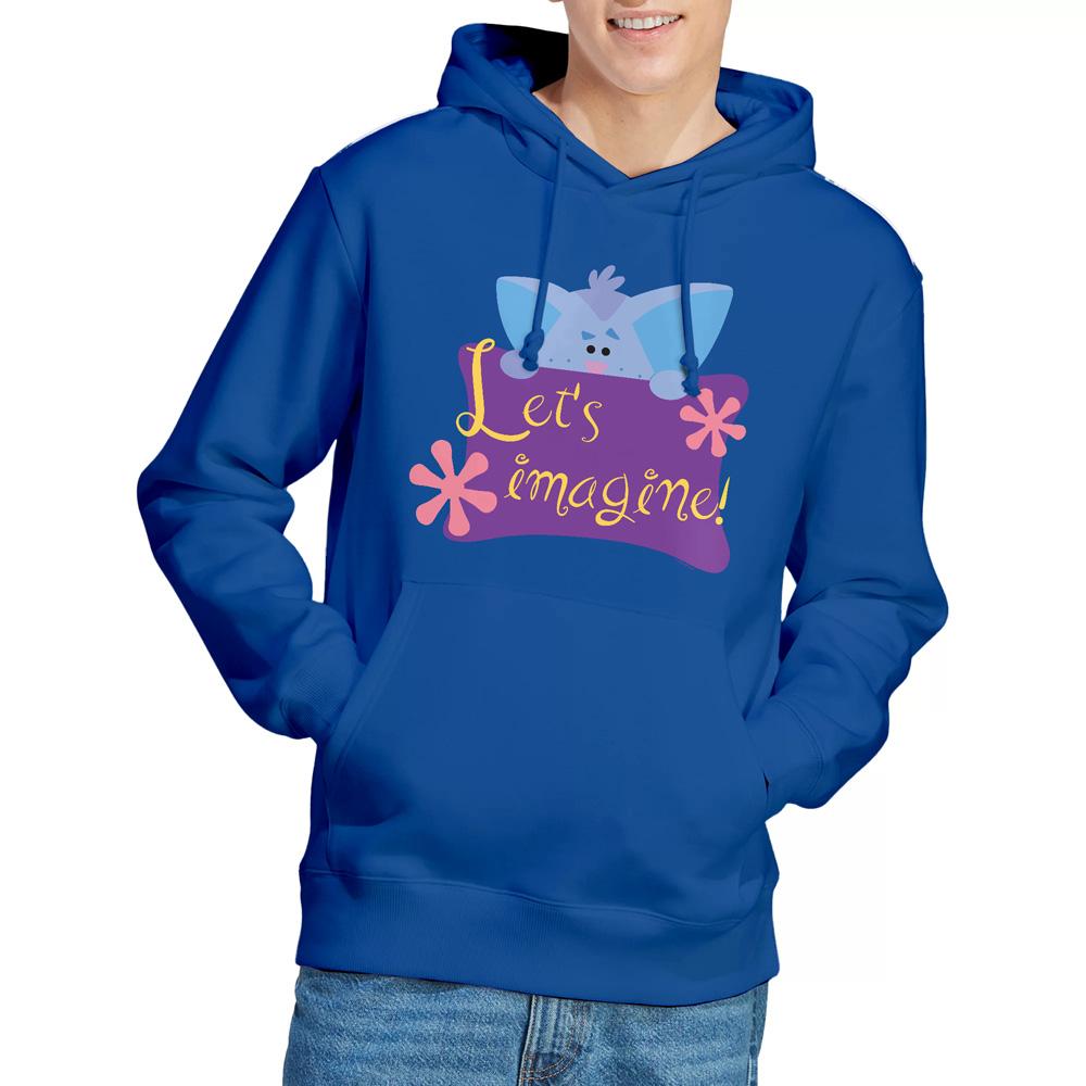 BlueÂ´s Clues Mens LetÂ´s Imagine! Hoodie