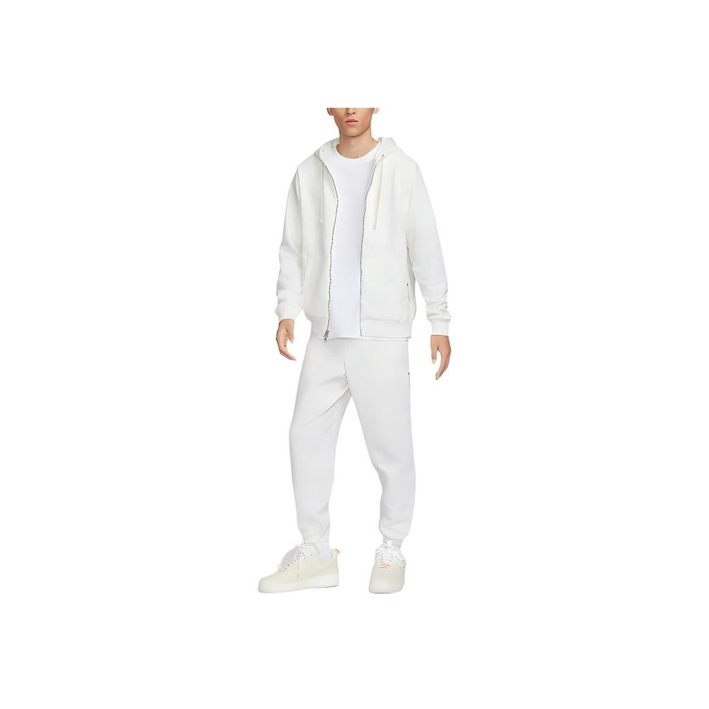 Nike Standard Issue Dri-Fit Quick-Dry Zip-Up Basketball Hoodie Men hoodies Sail Light-Ivory FZ0223-133
